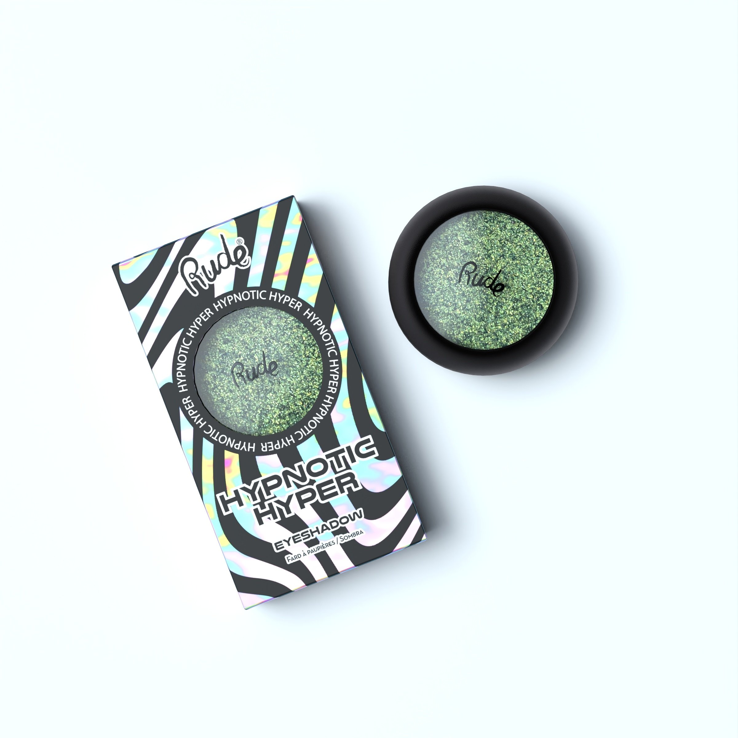 RUDE Hypnotic Hyper Duo Chrome Eyeshadow RUDE Hypnotic Hyper Duo Chrome Eyeshadow